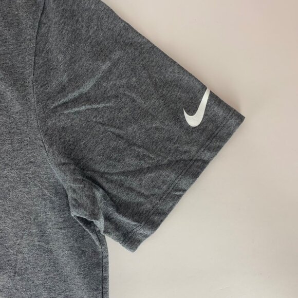 New England Patriots NFL Gray Nike Dri Fit Crewneck Shirt Mens Large - Picture 3 of 6